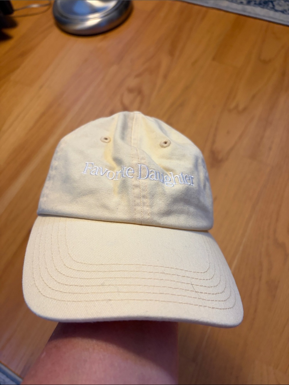 Favorite Daughter Buttercream Baseball Hat